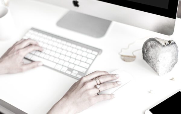 Beam Real Estate Realtor working inside